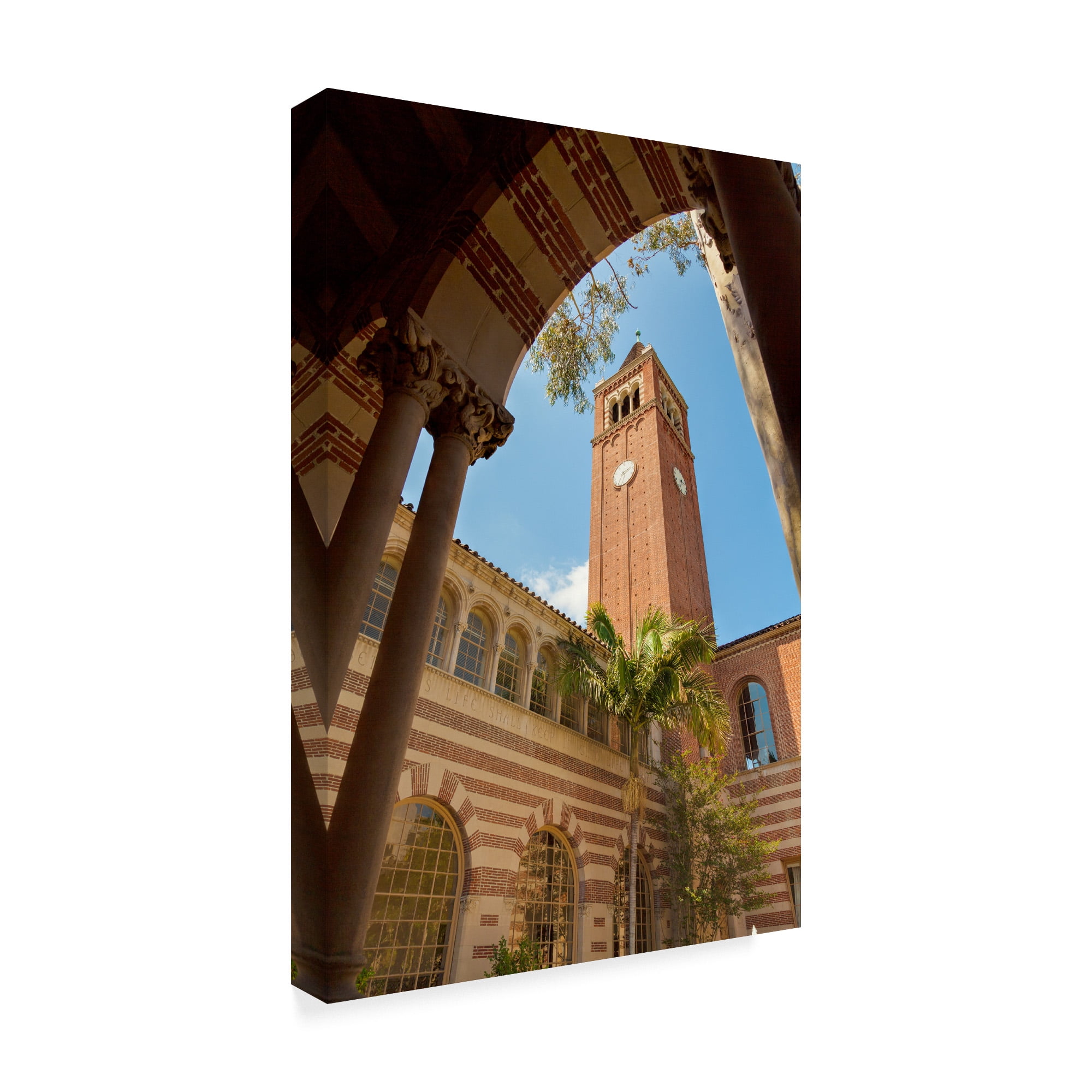 Trademark Fine Art 'Usc Tower' Canvas Art by Chris Moyer