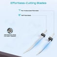 thumbnail image 2 of SeeSii Cordless Electric Fillet Knife Set: 2 Blades, 1 Batteries – Effortless Fish/Meat Cutting for Fishing & Kitchen, 2 of 17