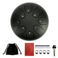 thumbnail image 2 of Flmtop 8 Notes 6 Inches Tongue Tank Panda Drum Steel Percussion with Bag and Mallets for Adult Kids Beginner Pros, 2 of 7