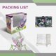 thumbnail image 2 of 52TOYS Beast Box Lotus Orchid Praying Mantis Steam Wave Mismo estilo Transform Toy Model Trendy Play Mech Handheld Gifts, 2 of 5