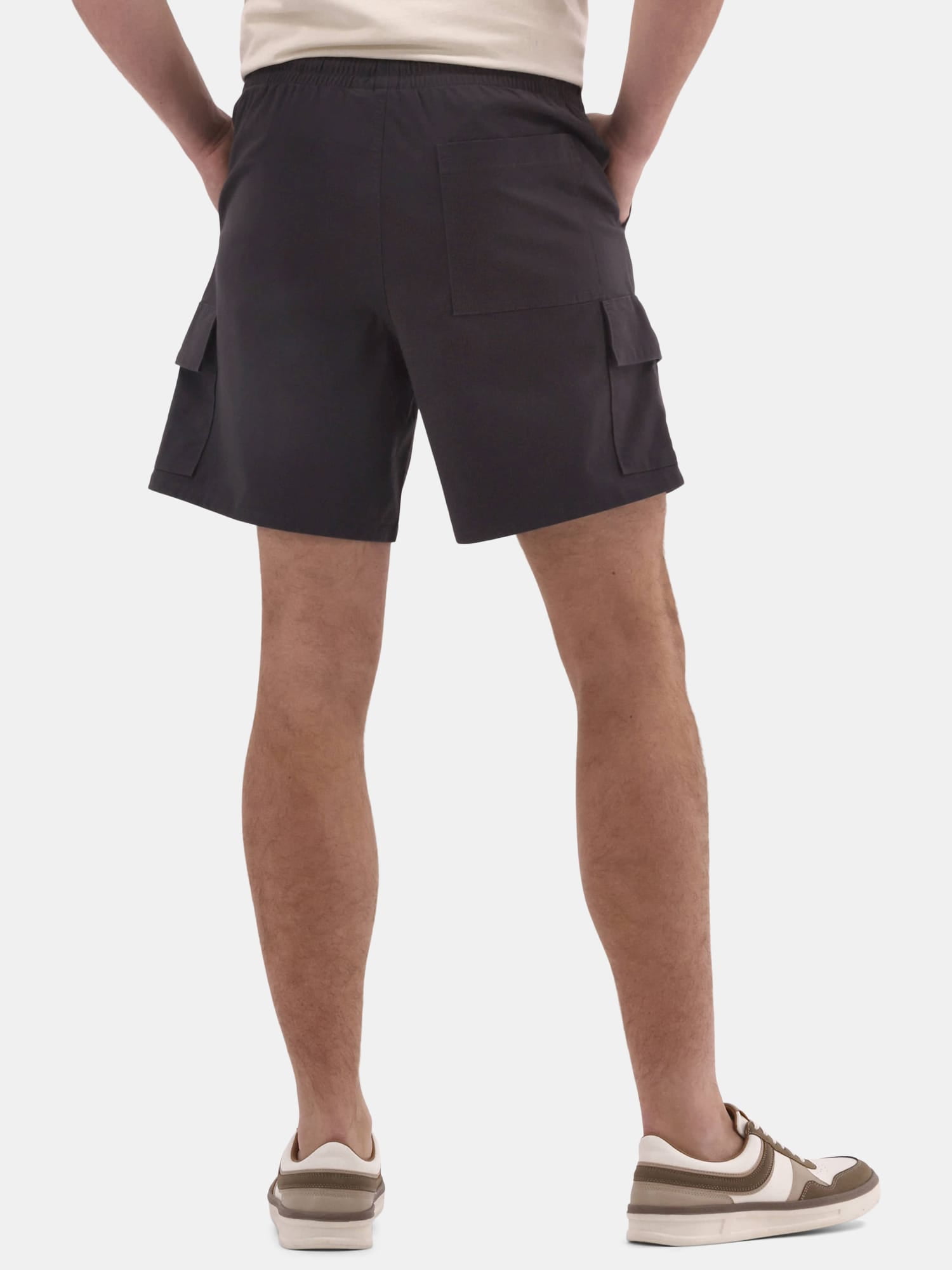No Boundaries Men's & Big Men's Twill Cargo Shorts, 7" Inseam, Sizes XS-5XL