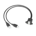 thumbnail image 2 of Cable de extensión USB 2.0 Macarena Adaptador macho a hembra 03 m, 2 of 8