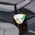 thumbnail image 3 of Yuyamidu Red Dog Paw Car Garbage Bag Holder Organizer Storage Bag Hanging Auto Trash Bin Accessory Collapsible Automotive Trash Bag Fit Car SUV Trucks, 3 of 7