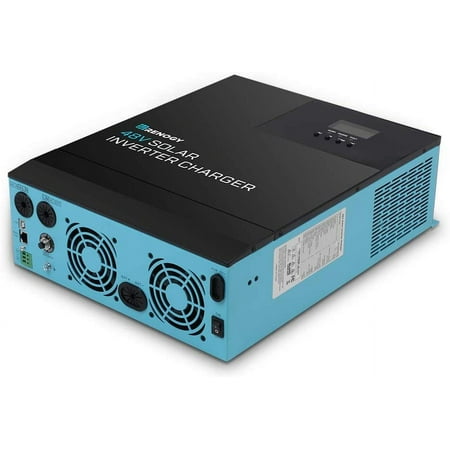 UPC: 0810009715559 | Renogy Pure Sine Wave All-in-ONE Inverter 3500W 48 VDC-120 VAC Surge 7000W with MPPT Controller LCD&LED  Solar AC/Generator Battery Charging  Power-Saving Mode for Home