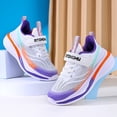 thumbnail image 5 of Zshosam Baby Walking Shoes Non Slip for Girls Toddler Sneakers for Girls Boys Slip On Canvas Walking Shoes Size 1.5,(Purple Big Kids 1.5), 5 of 8