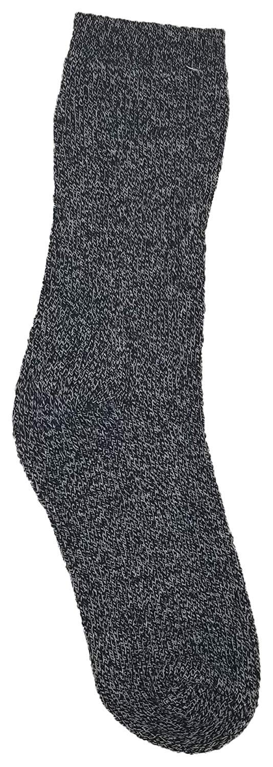 Twisted Yarn Heavy Duty Heat Insulating Hiking Winter Sock 6 Pairs Mens Merino Wool Socks