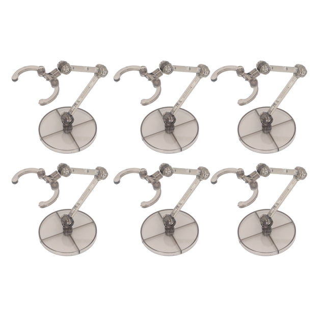 20 Pcs Support de Poupée Réglable, Ensemble de Supports d'Affichage de Figurines Adapté pour Modèles de 6 Pouces, Support de Figurines d'Action, Hauteur Réglable, Support de Présentation Idéal pour Poupées