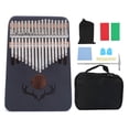 thumbnail image 2 of Kalimba,17 Clé Kalimba Doigt Pouce Piano Pouce Piano de Haute Précision, 2 of 14