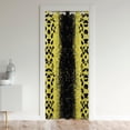 thumbnail image 2 of Gold Black Print Door Curtains Polyester Privacy Closet Curtain Nor Partition Be, 2 of 6