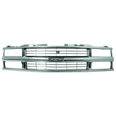 - IPCW 94-99 Chevrolet Chevy PU 94-99 Chevrolet Suburban/Tahoe Grille Custom All Chrome Dual Sealed Beam & Composite H/L Chrome CWG-GR0307K0C 1 pc
