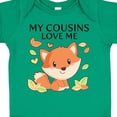 thumbnail image 4 of Inktastic My Cousins Love Me Little Fox Boys or Girls Baby Bodysuit, 4 of 5