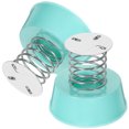 thumbnail image 3 of 2 Pcs Base de Ressort en Plastique Bleu Ciel pour Décoration de Véhicule, 3 of 8