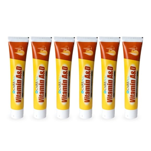 Ointment CareAll Vitamina A y D, 4 oz (6 tubos) para dermatitis del pañal