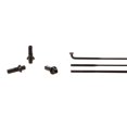 thumbnail image 1 of Zipp, Sapim CX-Sprint, Rayons, J-Bend, Noir, 280mm, 3pcs, 1 of 1