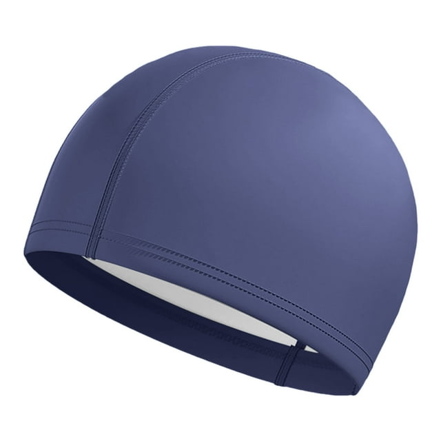 Silicone Swimming Cap For Adults Long Hair Comfortable Swim Hat For Pool Training And Water Sports