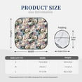 thumbnail image 3 of Xecao Rose Flowers for Foldable Car Sun Shades (2-Pack) offer sun protection with an easy-fold design for convenient windshield shading., 3 of 7