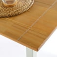 thumbnail image 2 of Lagom Becky 45" Wood Indoor Dining Table with Two Benches, 3 Piece Dining Set, 2 of 4