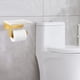 thumbnail image 4 of Toallero de mármol, estante de almacenamiento de papel, accesorios de baño de estilo moderno a prueba de herrumbre, 4 of 7