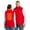 Red, variant on Turilly Plus Size Heated Jackets For Men And Women Unisex 2 Heating Heated Jacket Winter Heating Vest