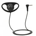 thumbnail image 2 of D Type 3.5, Casque d'Écoute 3,5 Mm Plug Mm Écoute Unique et Environnement pour Microphone Bidirectionnel, 2 of 7