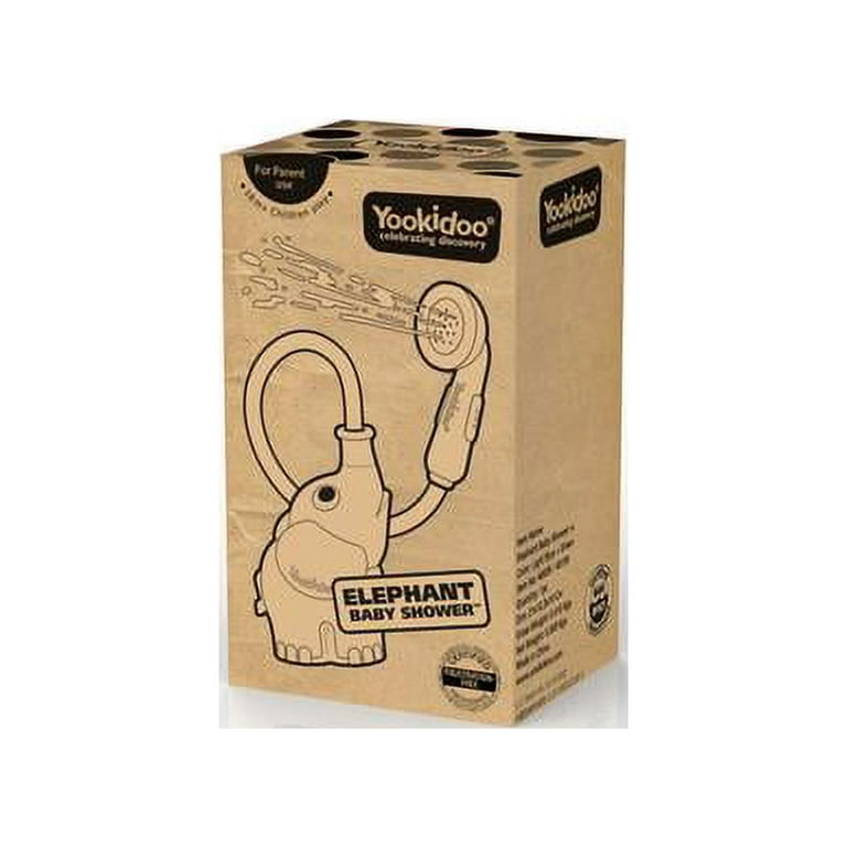 Yookidoo - Ducha bañera elefante Lila, en CuCuToys 