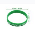 thumbnail image 4 of St. Patrick's Day Wristbands 24pcs Green Shamrock Silicone Bracelets Clover Party Favors Festival Accessories for Men Women Celebration Good Luck Gifts Bulk Set, 4 of 5