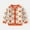 Orange, variant on ATOGUTA Kids Fall Cardigans Long Sleeve Crewneck Cardigan Sweater Little Boy Girl Button Sweaters Uniform Orange, Size 3T-9