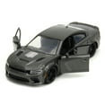 thumbnail image 2 of JD 1:32 F&F FX 10 -Dodge 2021 Charger Hellcat Dom's GRY, 2 of 9