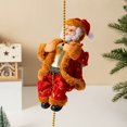 thumbnail image 5 of Climbing Santa Toy with Light Music and Sound for Festive Holiday Decoration, 5 of 5