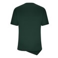 thumbnail image 3 of Green XL WIZUTIZ Tops for Women Trendy Cotton Blend Plus Size Pure Colour Shirts Crew Neck Athletic Solid Tshirt Oversize Ladies Fluffy Tshirts Work Out Sports Tee Tunics Short Sleeve T-s, 3 of 5