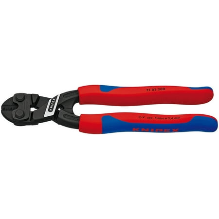 KNIPEX Tools 71 02 200 CoBolt High Leverage Compact Bolt Cutters, Comfort Grip
