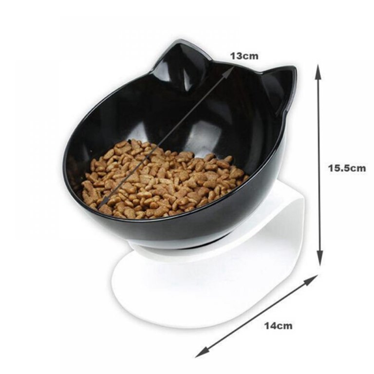 Elevated Cat Bowls by Pawfect Pets- 4” Raised Cat Bowl. Cat Feeder Comes  with Four Stainless Steel Cat Bowls. Cat Food Bowl - Yahoo Shopping