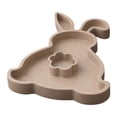 thumbnail image 2 of Easter Bunny-Shaped Decorative Tray, Cute Rabbit Themed Serving Tray for Snacks Candy, Durable Easy to Clean Holiday Tray, Ideal Easter Gift for Home Table Decor Spring Celebration, 2 of 9