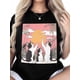 thumbnail image 5 of Women's T Shirts Short Sleeve Graphic Tees Cartoon Cute Cats Sunset Casual Crew Neck T-Shirt for Women/Teen Girls, 5 of 8