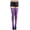 Purple, variant on Women's Spandex Fishnet Thigh High - Hot Pink