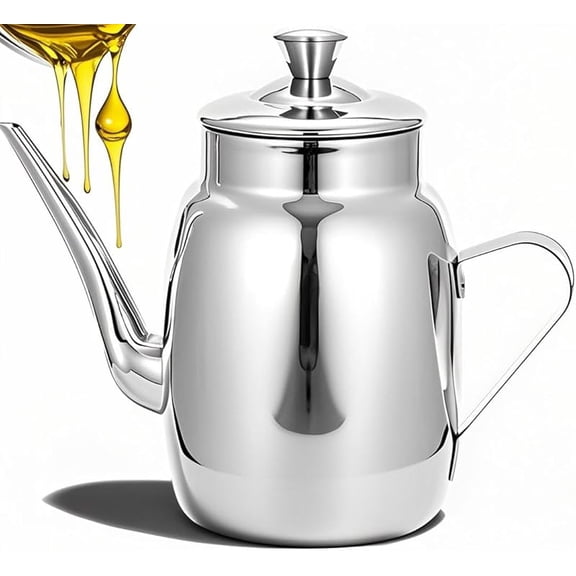 YQ Stainless Steel Leakproof Oil and Vinegar Dispenser Bottle