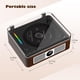 thumbnail image 2 of Reproductor de CD portátil THINKYA Retro con altavoz Bluetooth, color marrón, 2 of 9