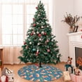 thumbnail image 7 of Sikiie Corgi with Flowers 30-48 inches {designName} Print Christmas Tree Skirt Snowman Xmas Tree Skirt with Edge Christmas Decorations for Holiday Party36", 7 of 7