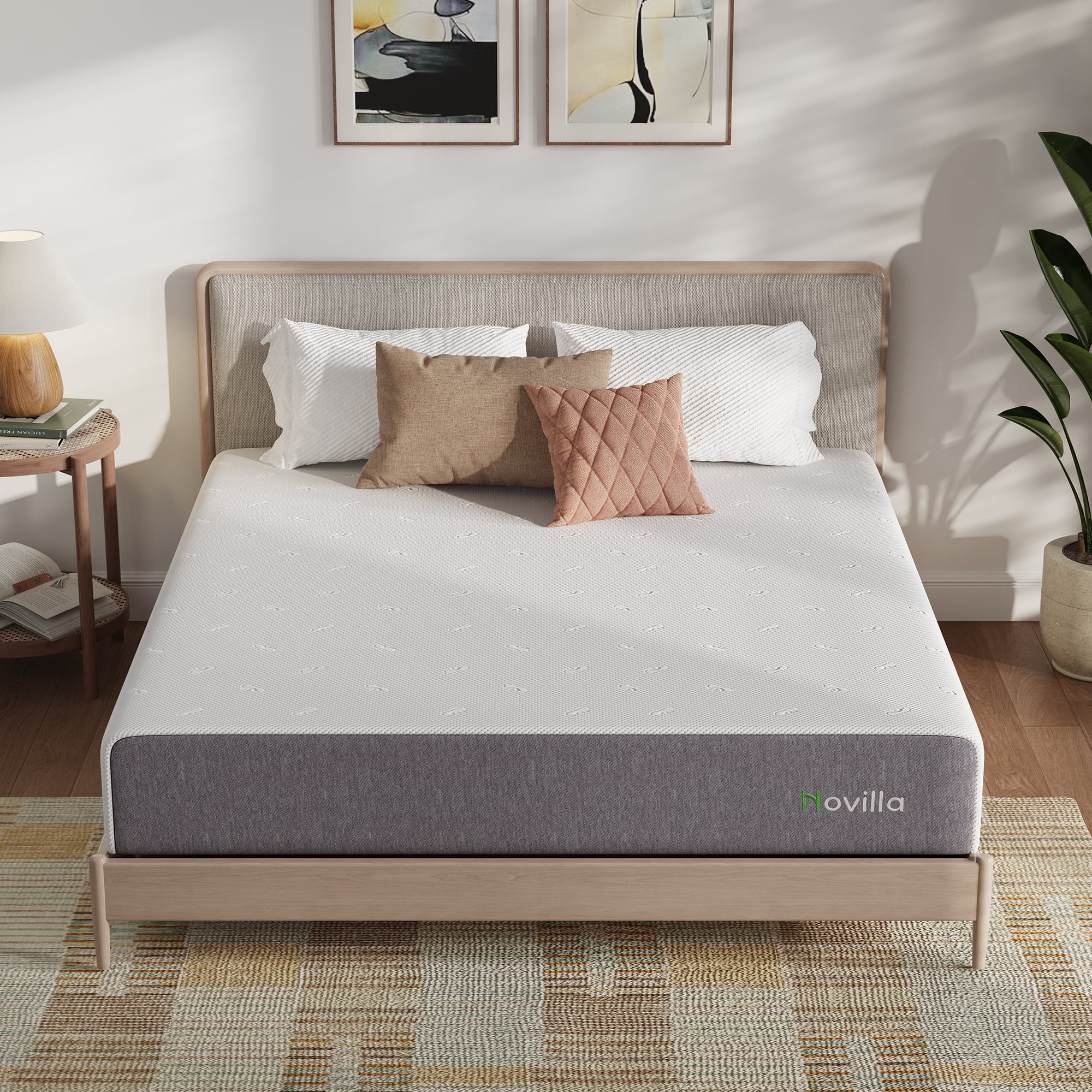 Novilla Repose 14" Firm Memory Foam Mattress, Full Size
