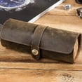 thumbnail image 3 of Organizador de bolsa de rollo de reloj multiusos hecho a mano vintage para Zulema rollo organizador de caja de reloj, 3 of 7