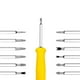 thumbnail image 5 of Manual Screwdriver Set with 6 Screwdriver Bits High Hardness for Maintenance Zulema Destornillador, 5 of 8