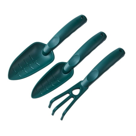 Shovel Rake Flower Mini Household Vegetable Soil Loosening Plastic Soil Digging Flower Gardening Tools Three Piece Set