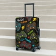 thumbnail image 5 of Uemuo Play Game3 Printed Washable Luggage Cover - Fashion Suitcase Protector Fits 18-32 Inch Luggage -, 5 of 9