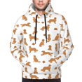 thumbnail image 2 of Bingfone Labrador Retriever Dog Men's Drawstring Hoodie Long Sleeve Pocket Sweatshirts-Large, 2 of 6