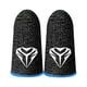 thumbnail image 1 of 1 par de fundas para los dedos para PUBG, transpirables, a prueba de sudor, para la punta de los dedos (azul), 1 of 8