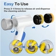 thumbnail image 5 of Electric Spin Scrubber with No-Rinse Spray, IPX7 Waterproof, 6 Brush Heads & Rechargeable Battery, 5 of 7