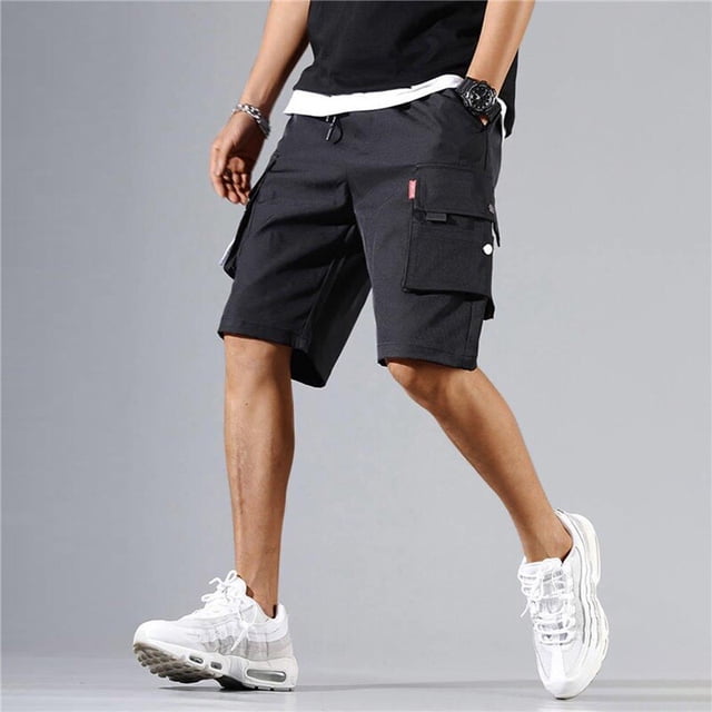 Pantalones cortos militares de verano para hombre, Shorts tácticos de varios bolsillos, informales, holgados, para correr