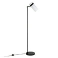 thumbnail image 5 of Evelyn&Zoe Marsden 60" Tall Floor Lamp with Fabric shade in Blackened Bronze/White, 5 of 10