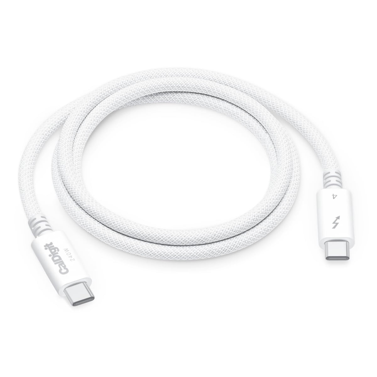 Apple, Thunderbolt 4 (USB‑C) Pro Cable, 1.8m, braided, White