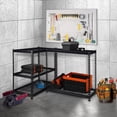 thumbnail image 3 of Pachira 36"W x 18"D x 72"H 5-Shelf Steel Shelving, Black, 3 of 10